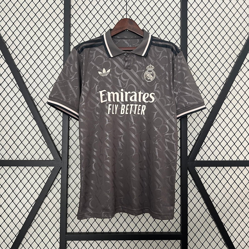 Camisa Real Madrid III away 24/25 - Adidas Torcedor Masculina