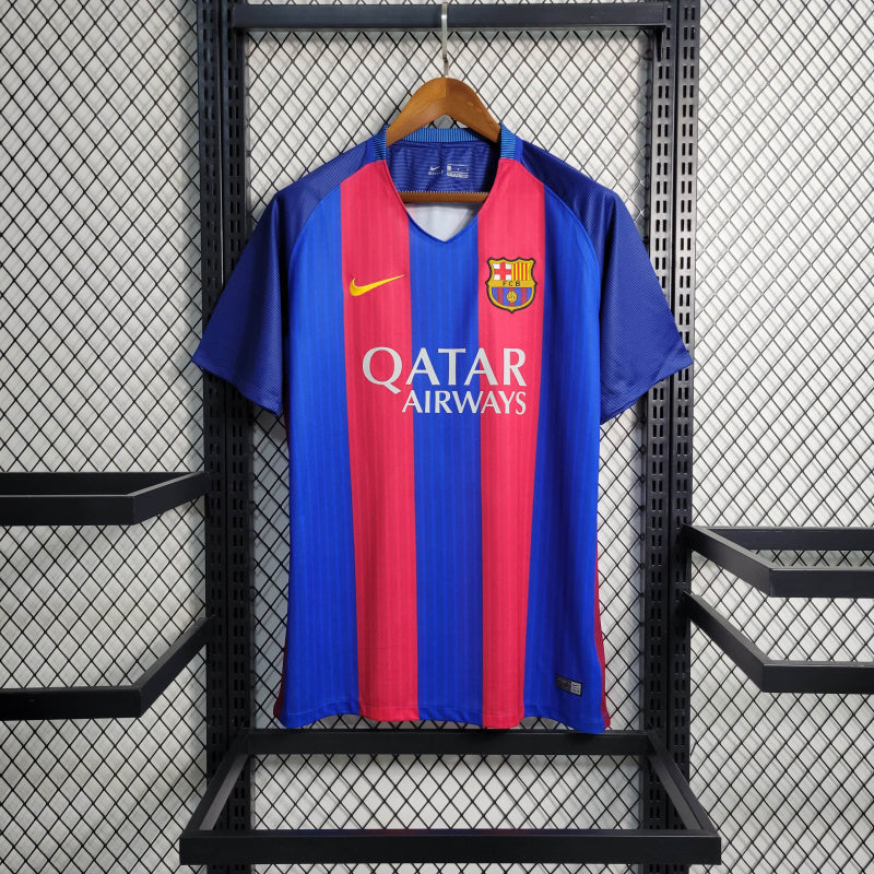 Camisa Barcelona Titular 16/17 - Versão Retro