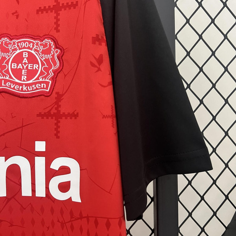 Camisa Bayer Leverkusen Titular 24/25 - Castore Torcedor Masculina - Lançamento