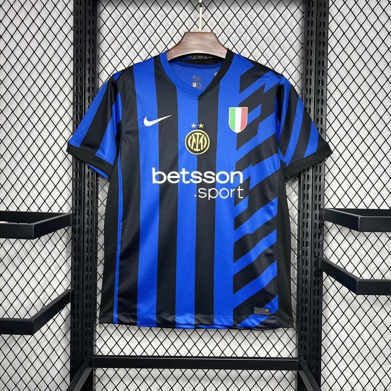 Camisa Inter de Milão Titular 24/25 - Nike Torcedor Masculina - Lançamento