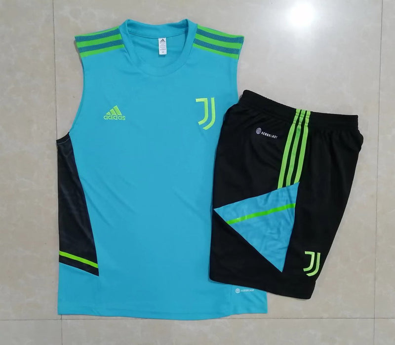 Kit Treino Juventus Verde claro 22-23