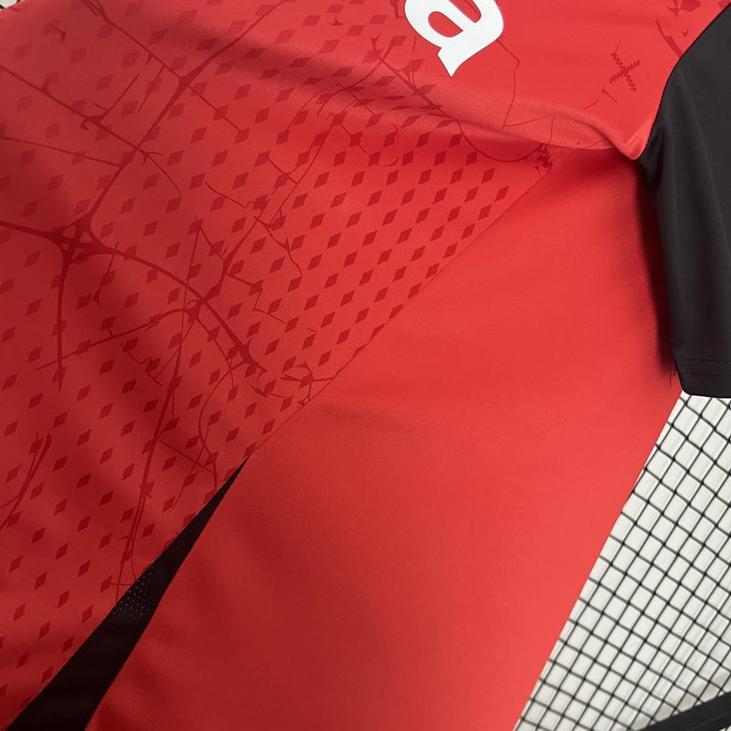 Camisa Bayer Leverkusen Titular 24/25 - Castore Torcedor Masculina - Lançamento