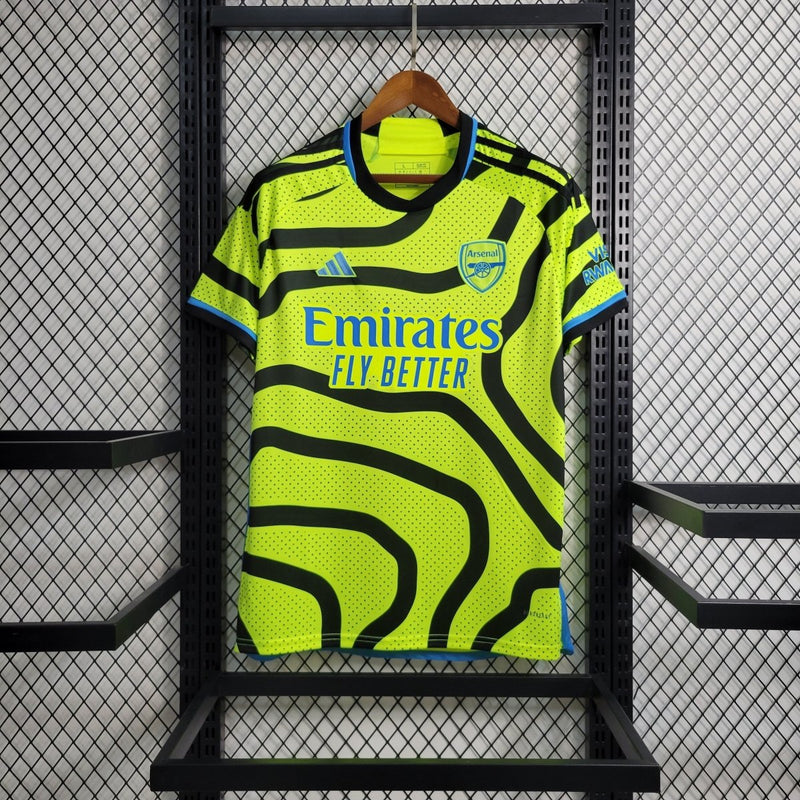 Camisa Arsenal Away Verde 23/24 - Adidas Torcedor Masculina - lançamento