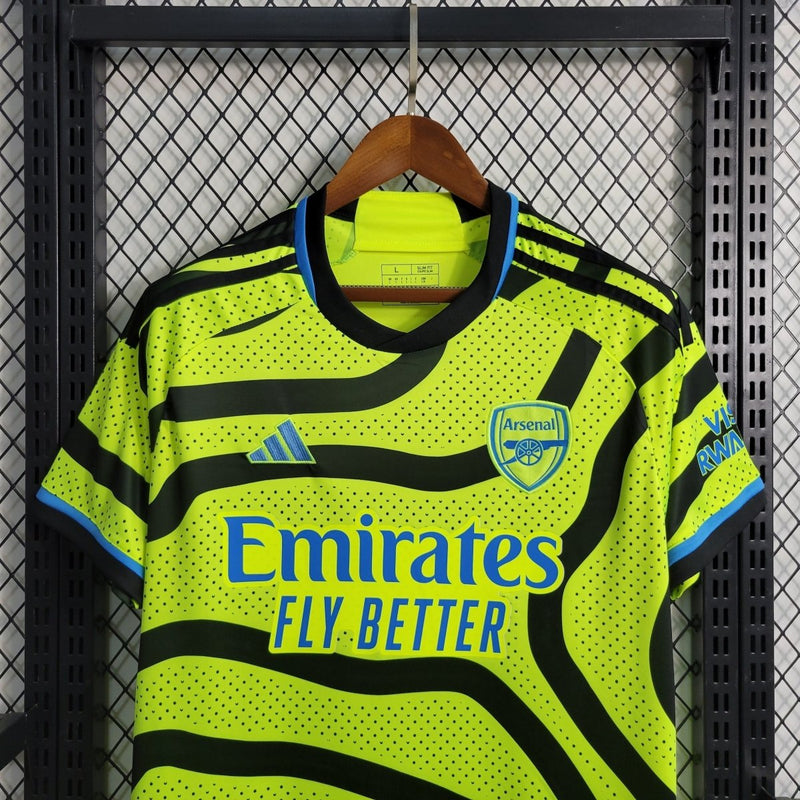 Camisa Arsenal Away Verde 23/24 - Adidas Torcedor Masculina - lançamento