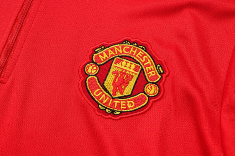 Conjunto Manchester United Adidas 2022/2023 - VERMELHA