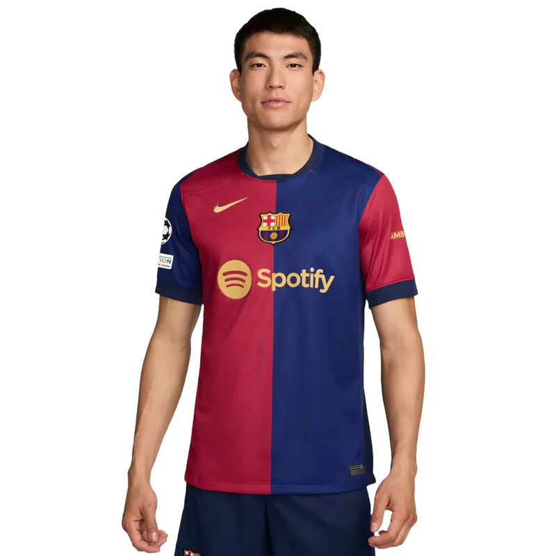 Camisa Barcelona Home - Torcedor Masculina