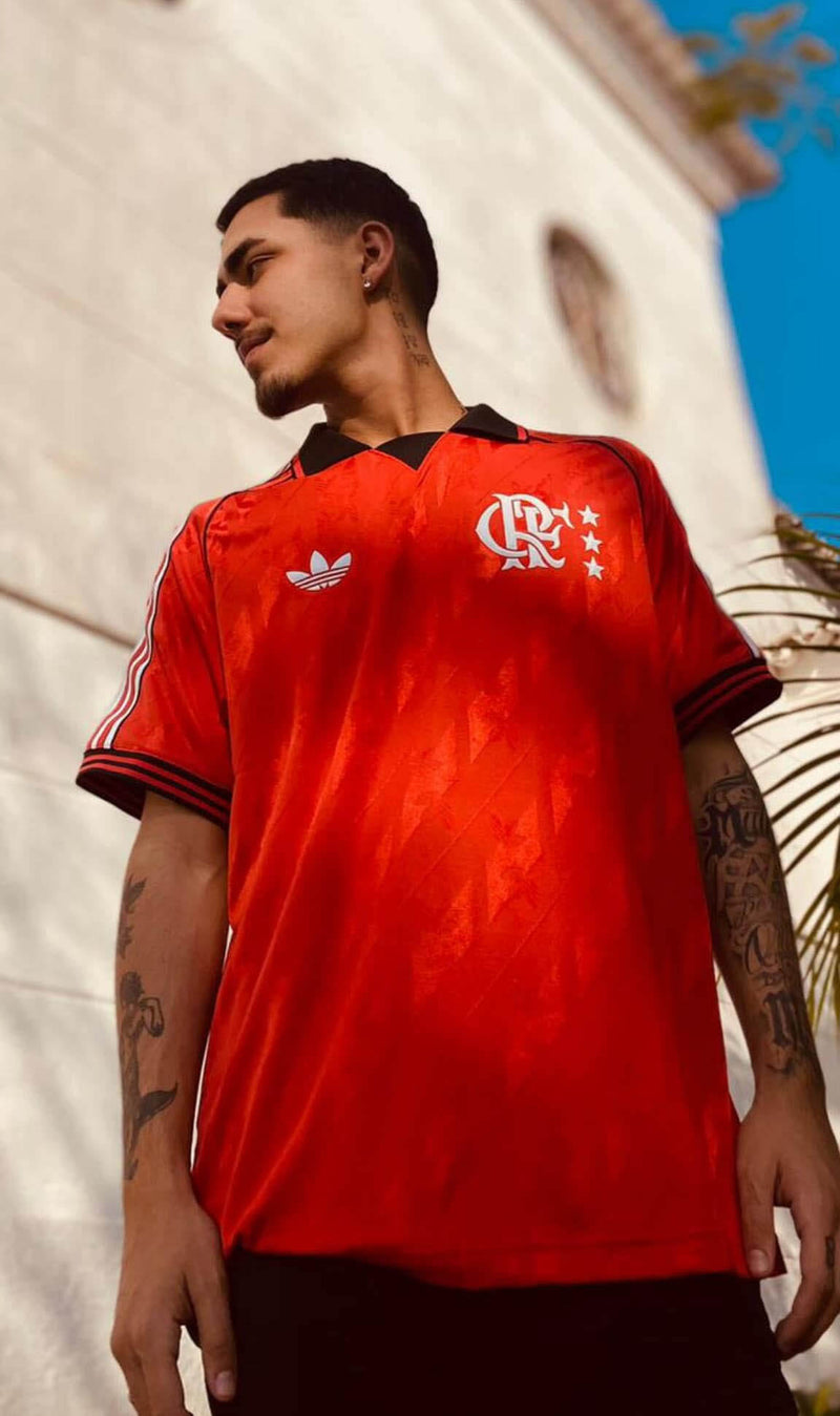 Camisa Flamengo Lifestyler Adidas 2024 - Flamengo