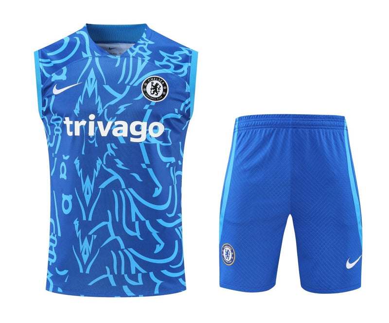 Kit Treino Chelsea Azul 22-23